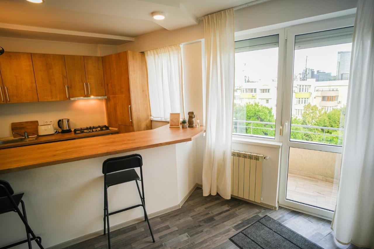 Penthouse With Huge Rooftop & Amazing City View Bucarest Esterno foto