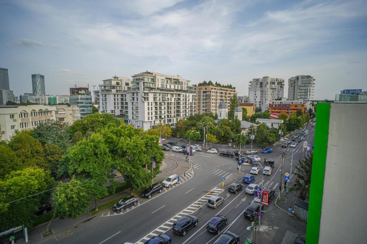 Penthouse With Huge Rooftop & Amazing City View Bucarest Esterno foto